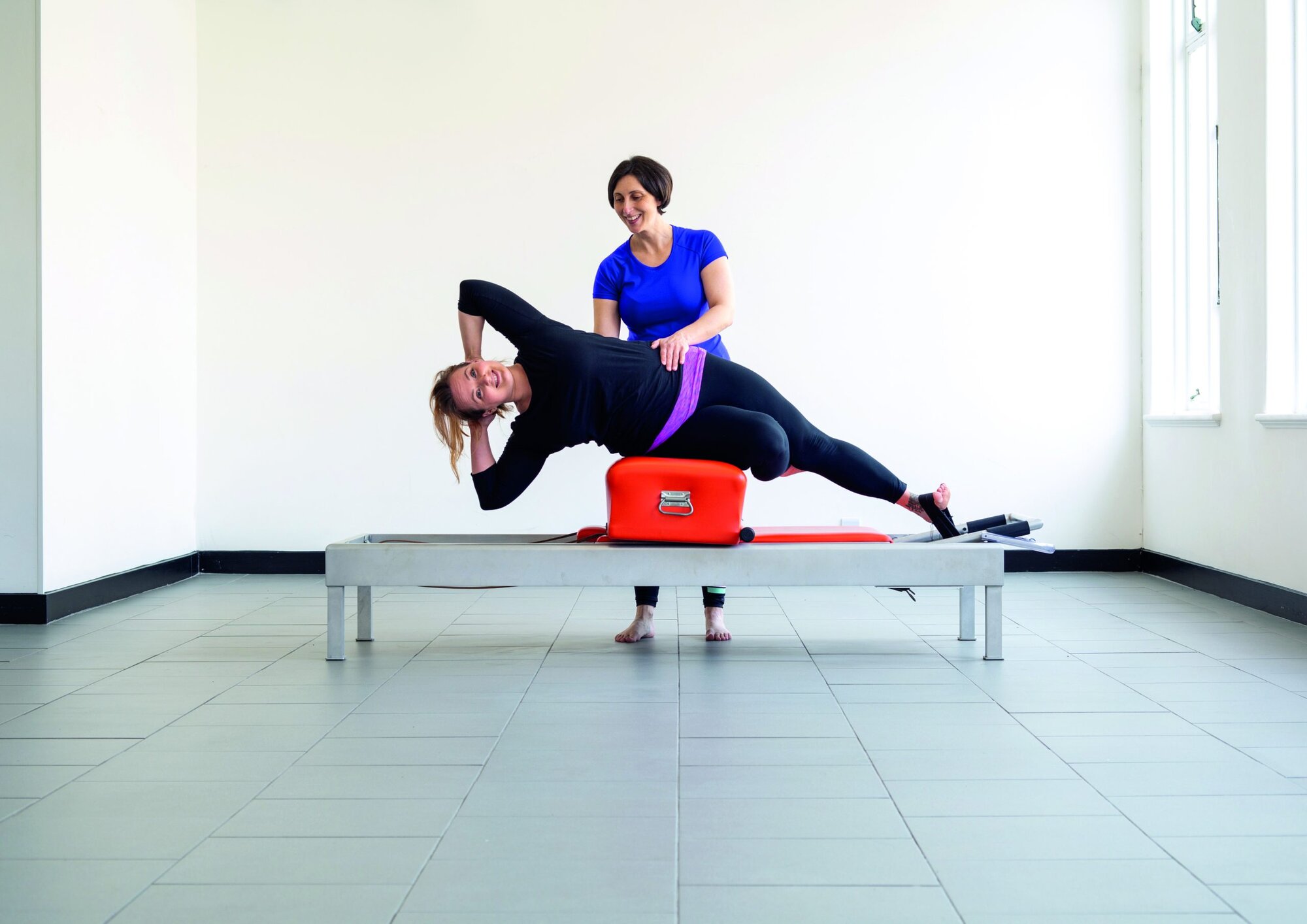 Amy teaching Anna on Reformer - Amy Teaching Kerry on Reformer Amy teaching Anna on Reformer - Amy Teaching Kerry on Reformer