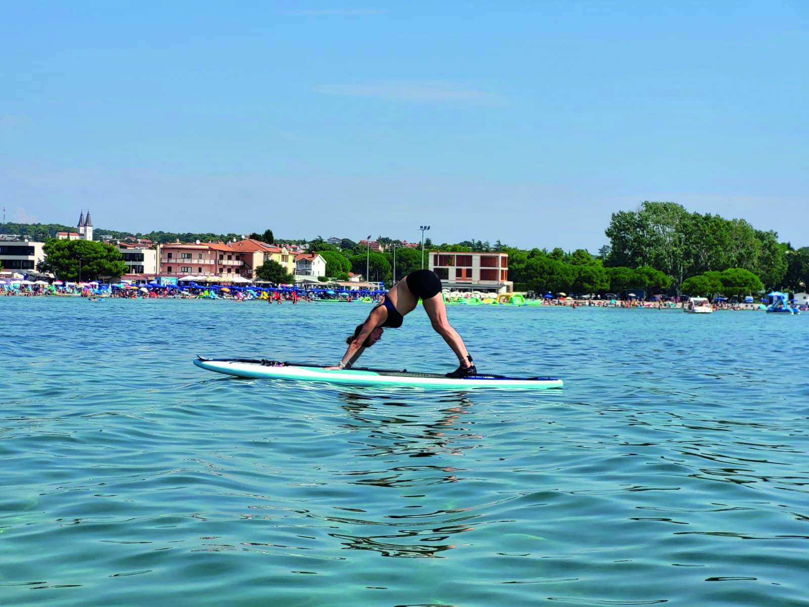 Sarah Davies SUP Yoga in Medulin, Croatia_ Sarah Davies SUP Yoga in Medulin, Croatia_