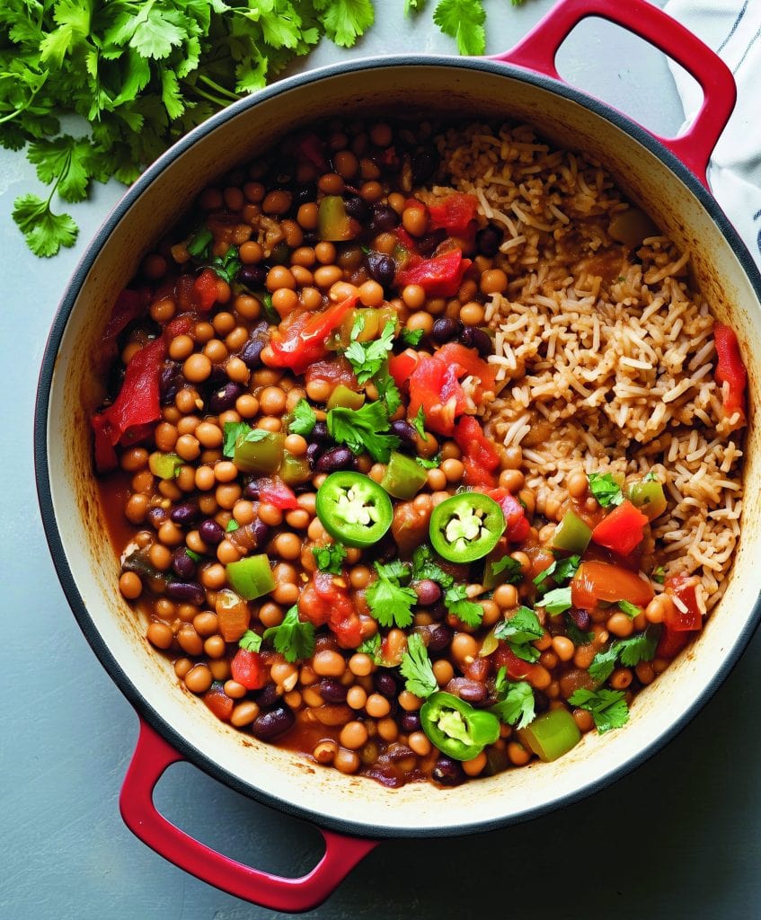 'Caribbean pigeon peas and rice_1