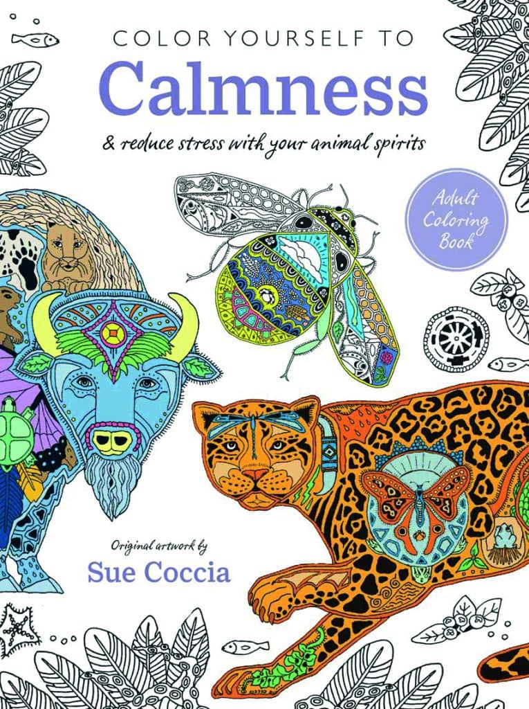 Colour Yourself to Calmness Adult Colouring Book