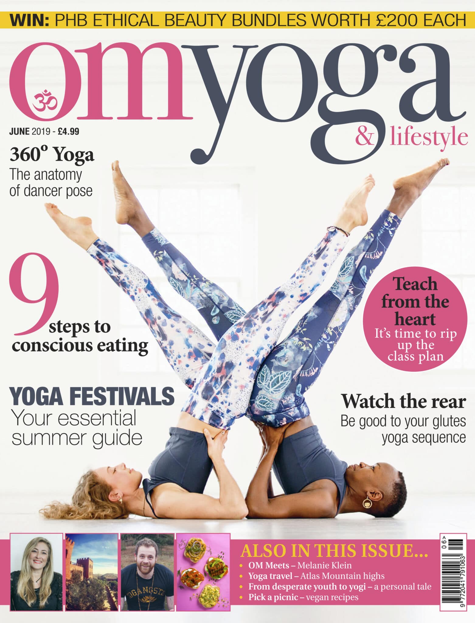 Om Yoga Cover July 2019