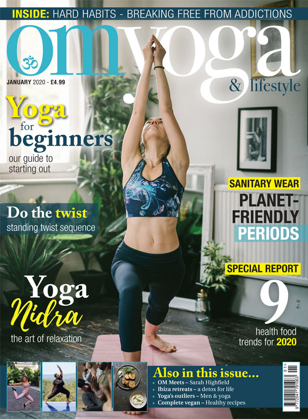 OM Yoga Magazine January 2020 Cover