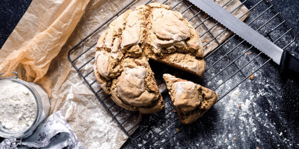 Buckwheat Soda Bread