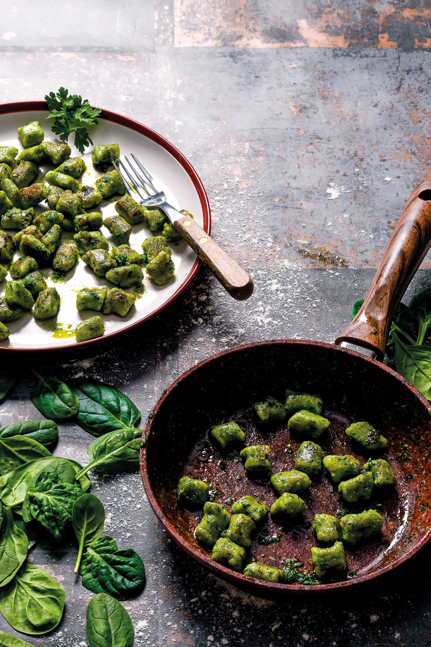 Spinach and Potato Gnocchi