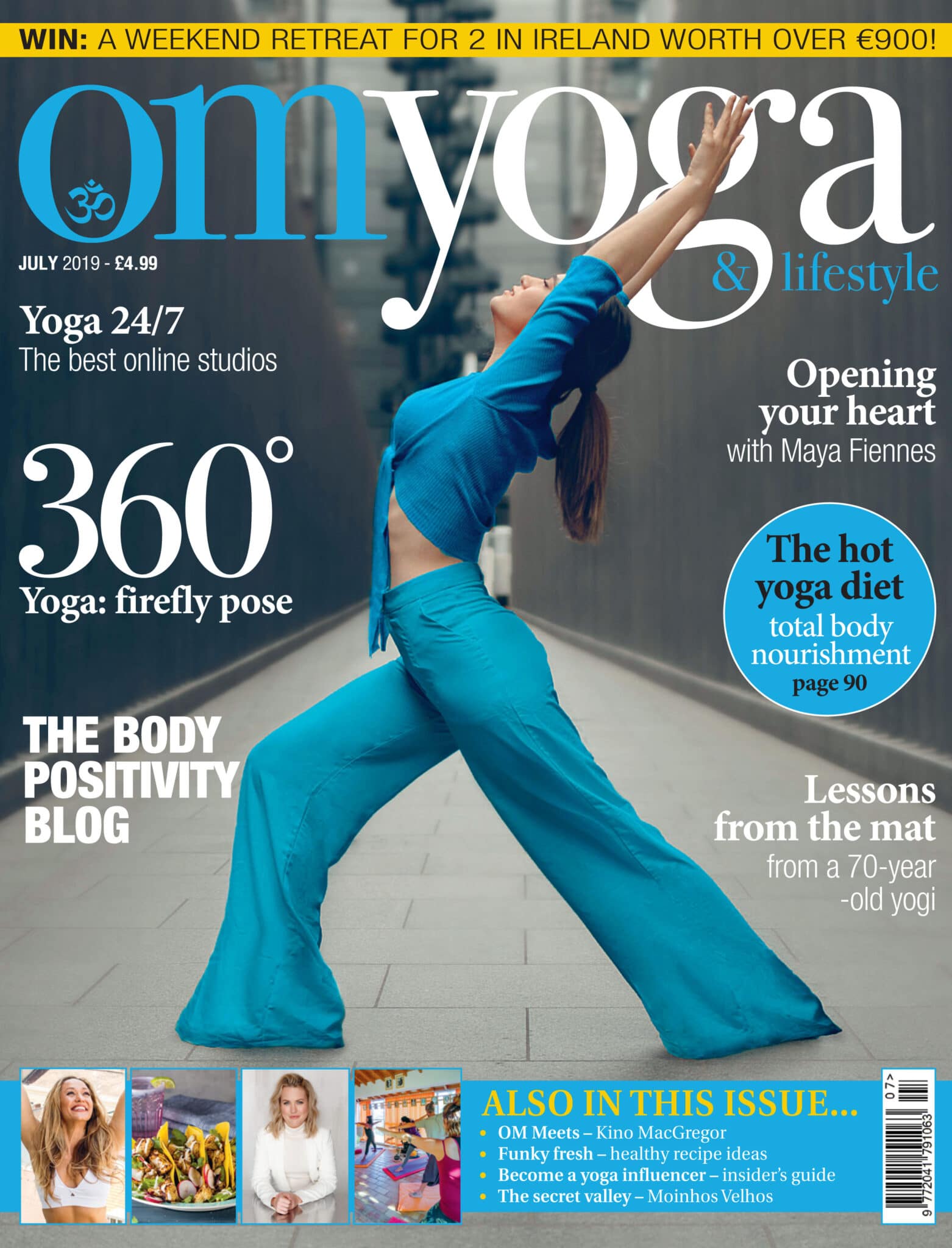 Om Yoga Cover July 2019