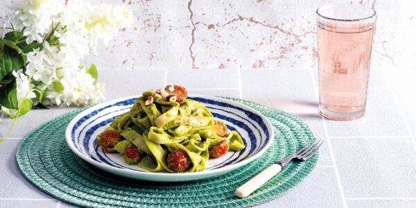 Watercress and Pea Pasta