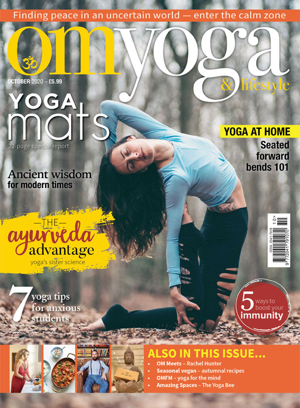 OM Yoga Magazine October 2020 Cover