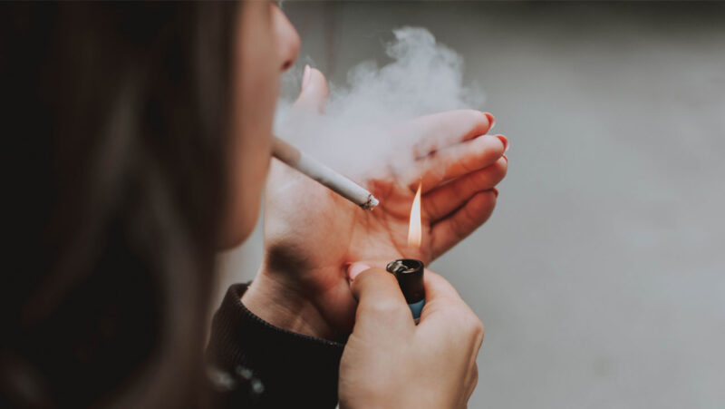 Yoga V smoking