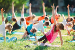 learning to teach yoga to children and teens