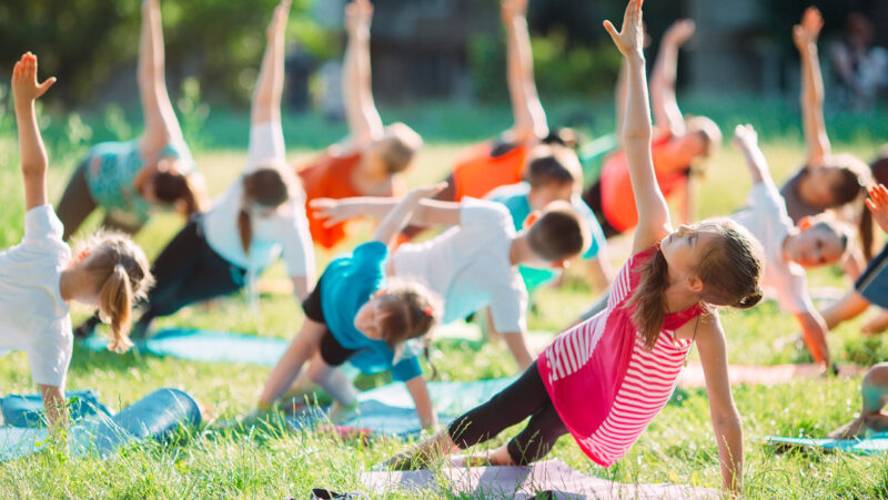 learning to teach yoga to children and teens