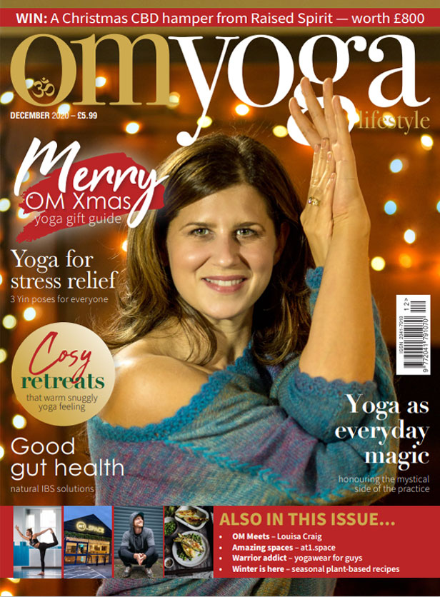 OM Yoga Magazine December 2020 Cover