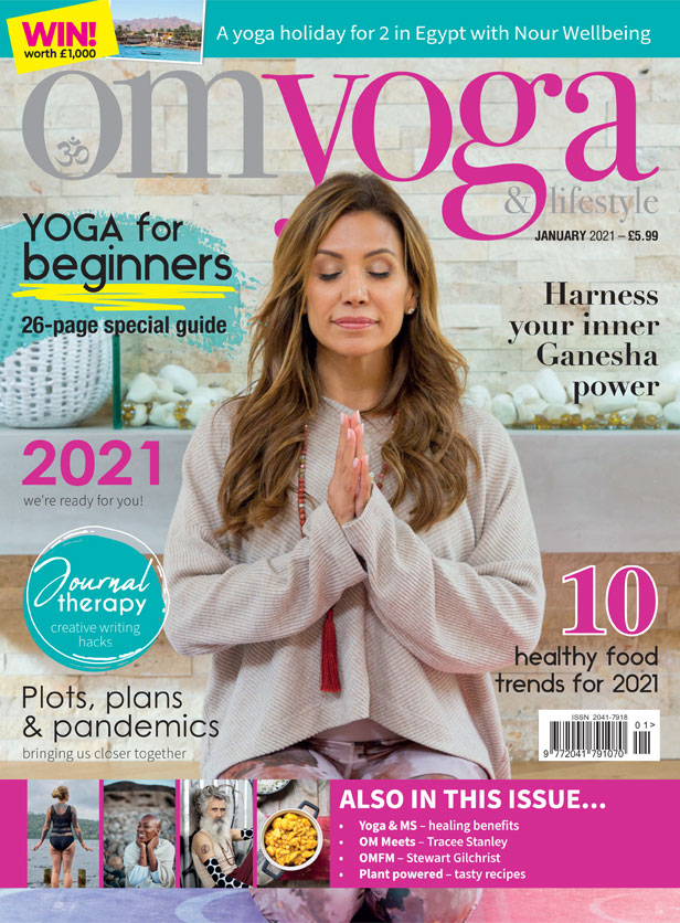 OM Yoga Magazine January 2021 Cover