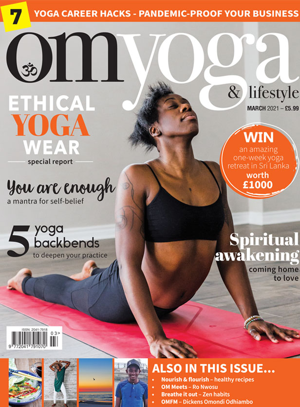 OM Yoga Magazine - March 2021 Cover
