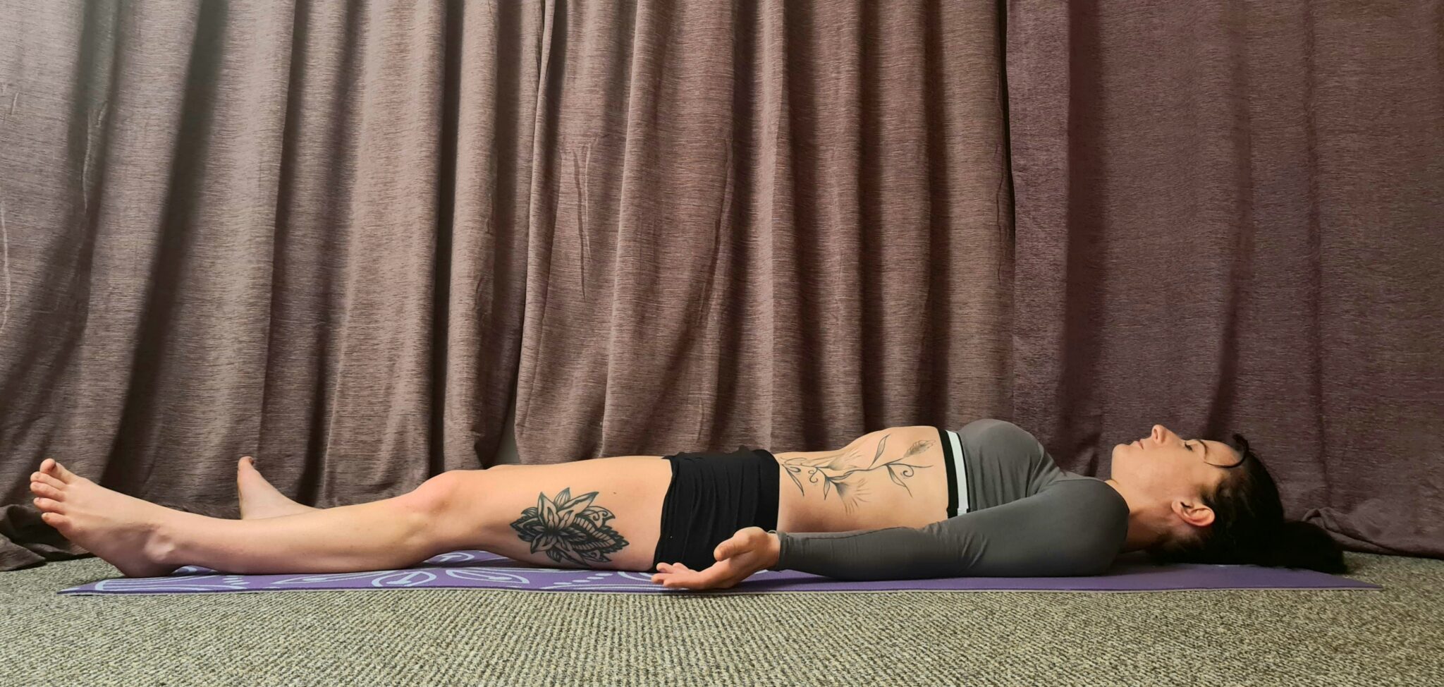 Restorative Yoga sequence - Savasana: Corpse Pose