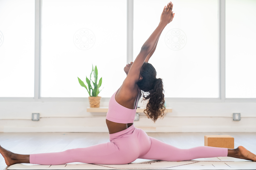 Hanumanasana yoga pose tutorial