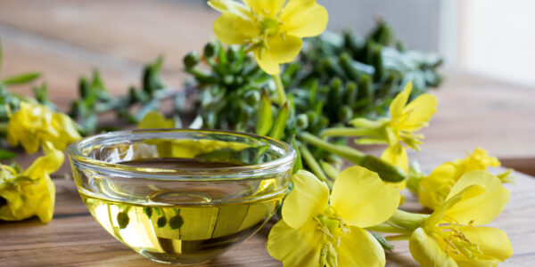 Yoga and aromatherapy - evening primrose oil