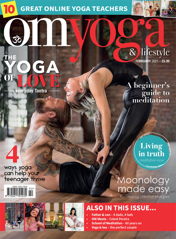 OM Yoga Feb 2021 Cover