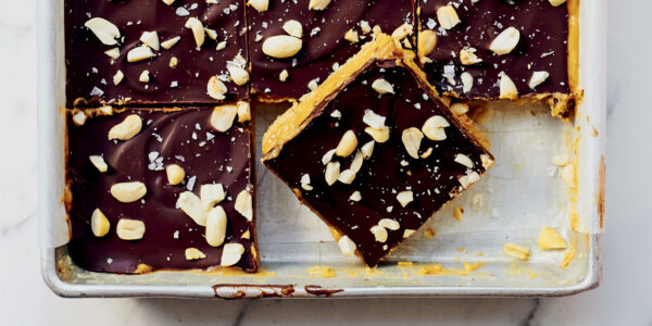 Peanut Butter Millionaire's Shortbread