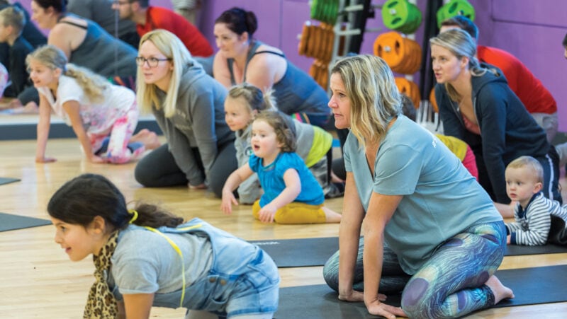 yoga class