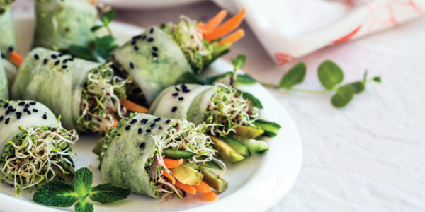 Rice paper rolls