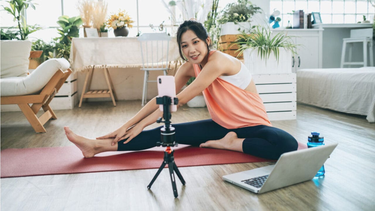 online yoga class