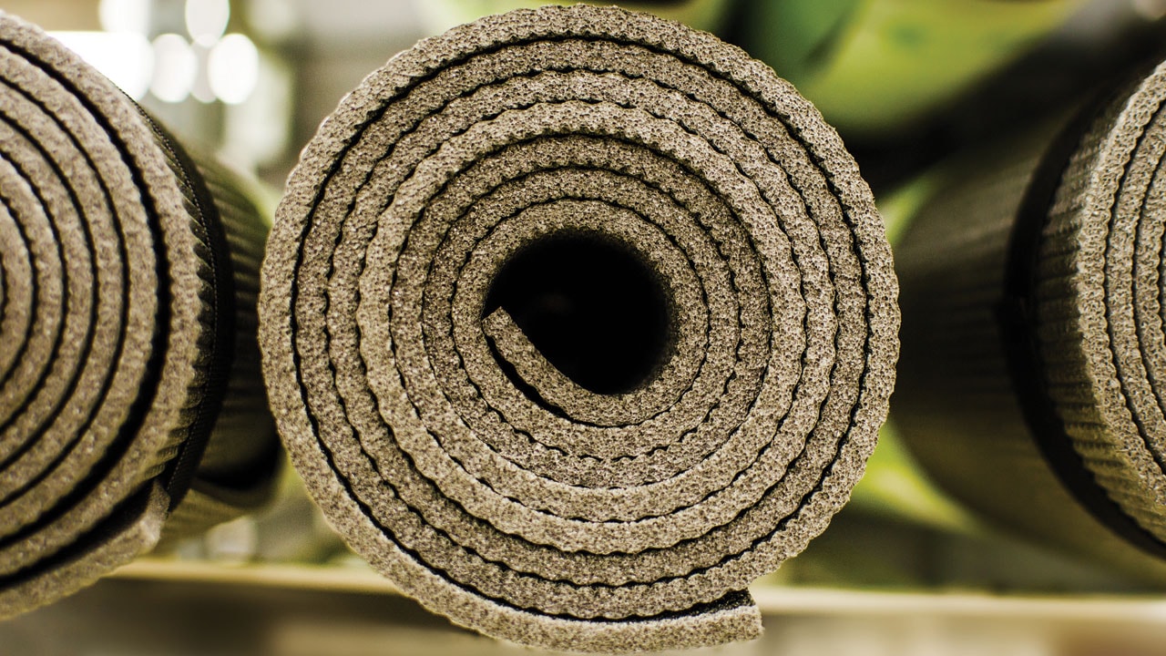 Yoga mat natural material deals