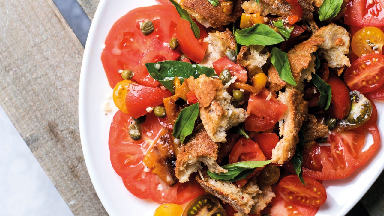 Heritage Tomato Panzanella