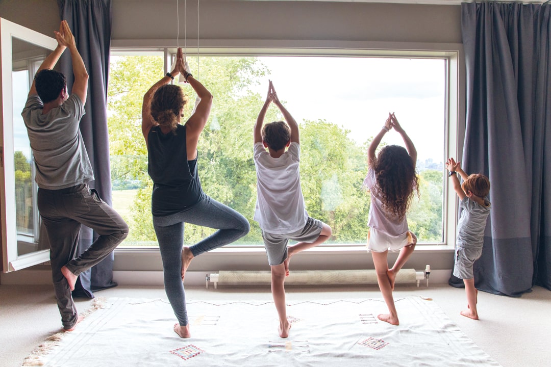 Nurturing your family with yoga