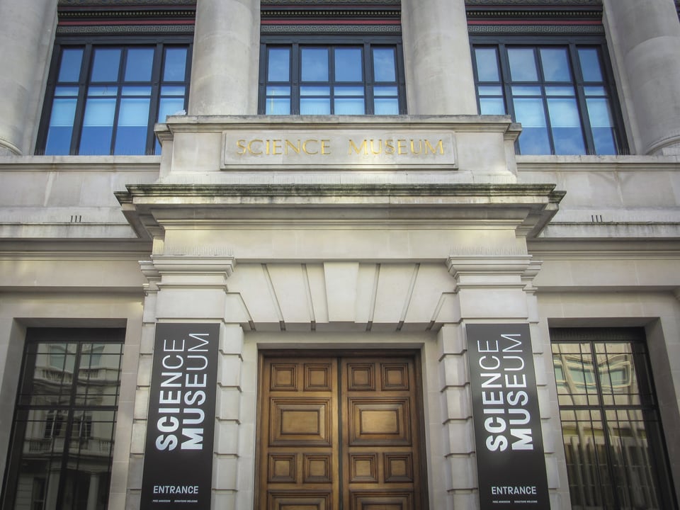 LONDON, JULY, 2018: Science Museum, London, a large and popular science themed museum in South Kensington with education exhibitions.