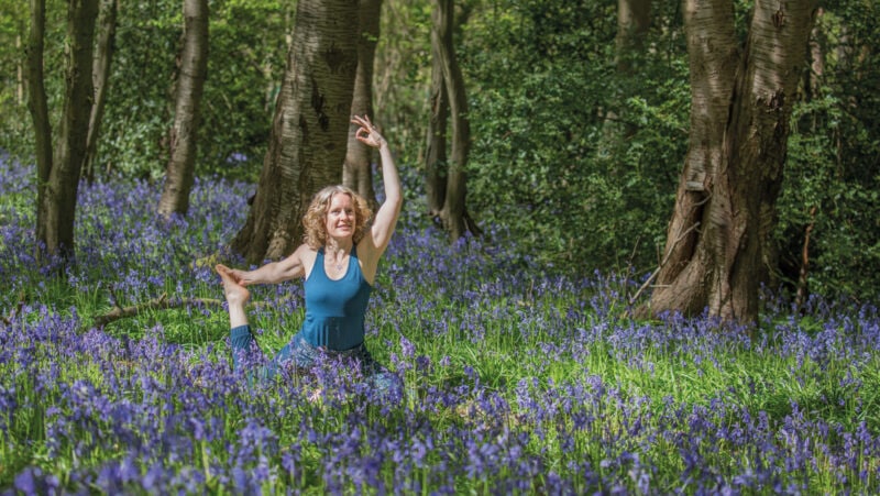 Woodland yoga