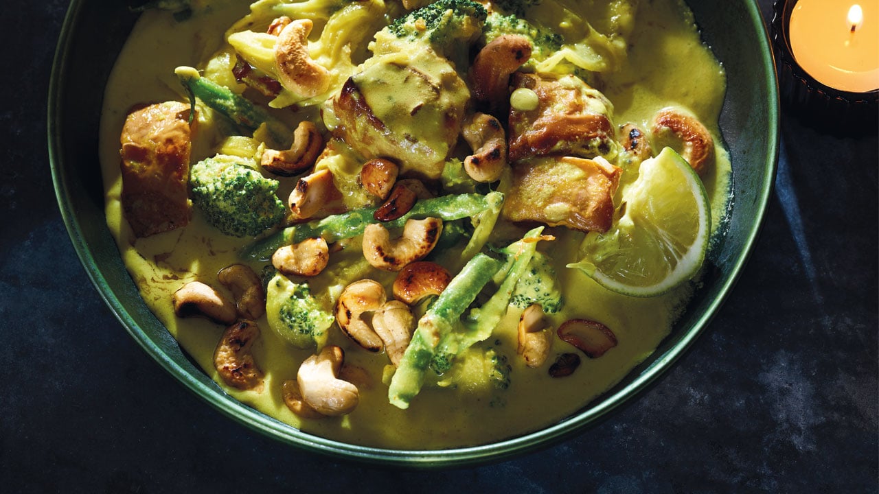 Cashew and Coconut Korma