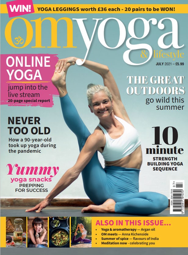 OM Yoga Magazine July 2021 Cover