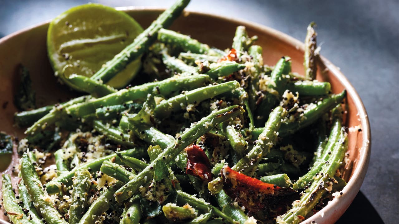 Keralan-Green-Bean-Thoran Keralan Green Bean Thoran
