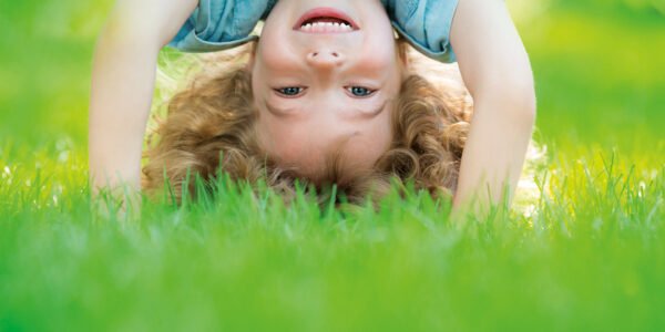 Children inspired by yoga