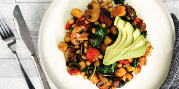 Chickpea and Potato hash