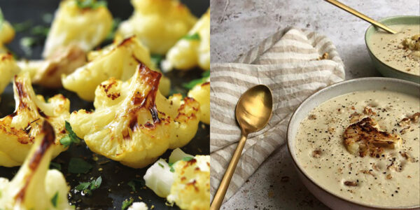 Cauliflower and Sunflower Seed Soup