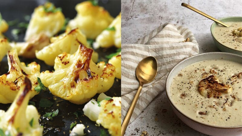 Cauliflower and Sunflower Seed Soup