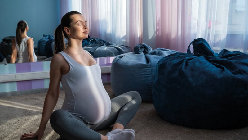 Birthing pregnancy yoga