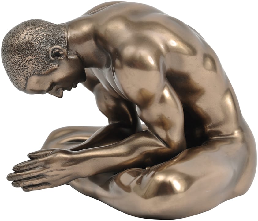 Keswick Meditating Man Sculpture