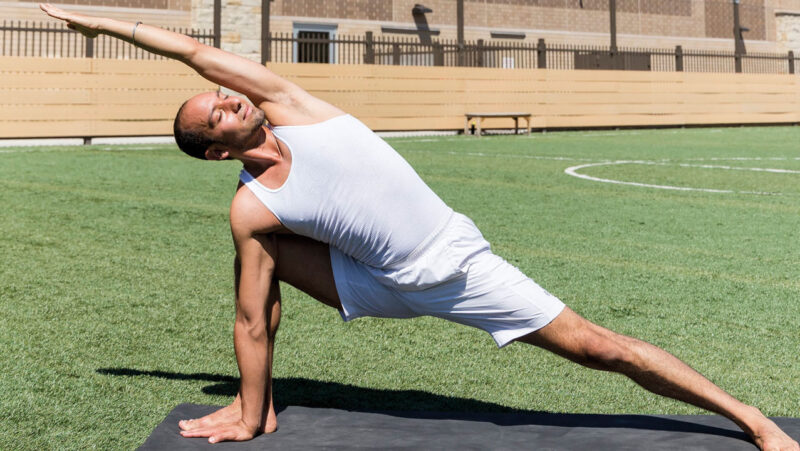 EXTENDED SIDE ANGLE POSE