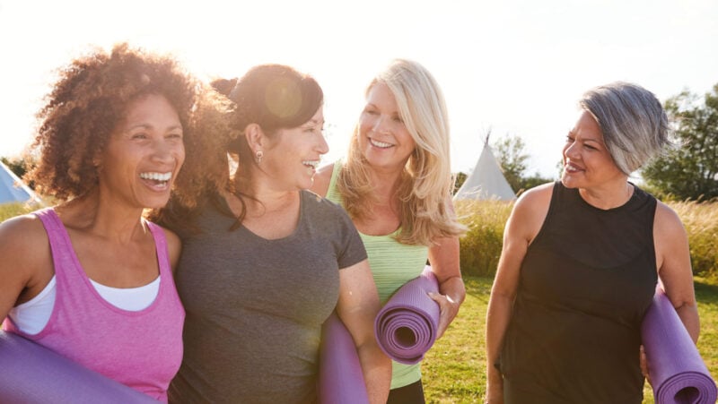Yoga, ageing and the menopause