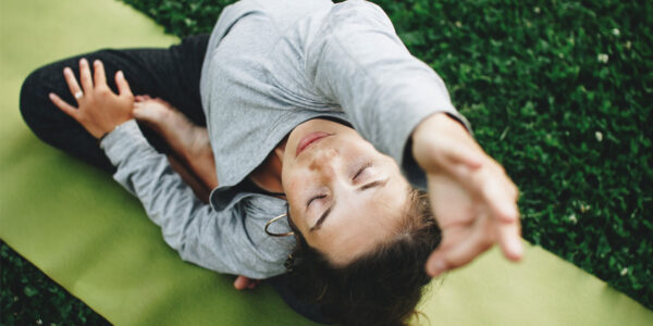 manage stress with yoga