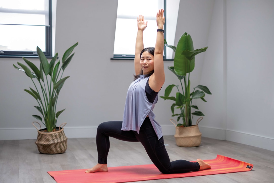 Chinese yoga teacher