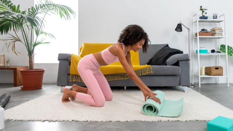 Tips to store your yoga equipment