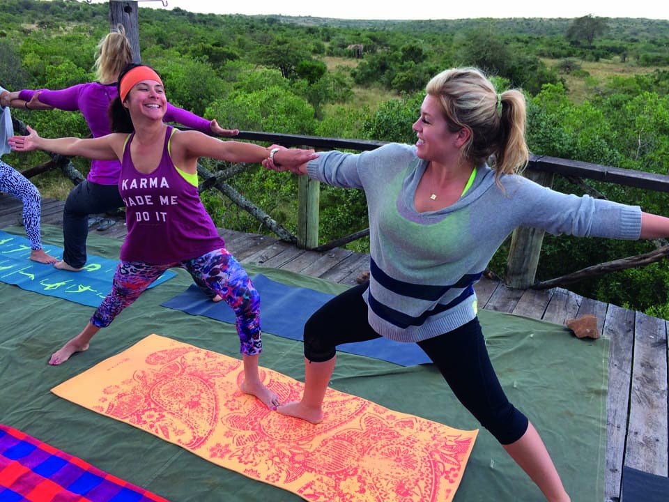 Sosian Yoga - Kat Fisher 6 safari yoga retreat