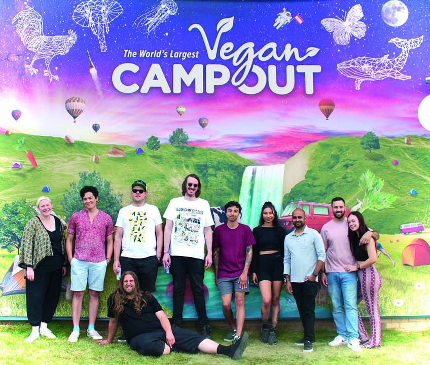 Vegan Camp Out