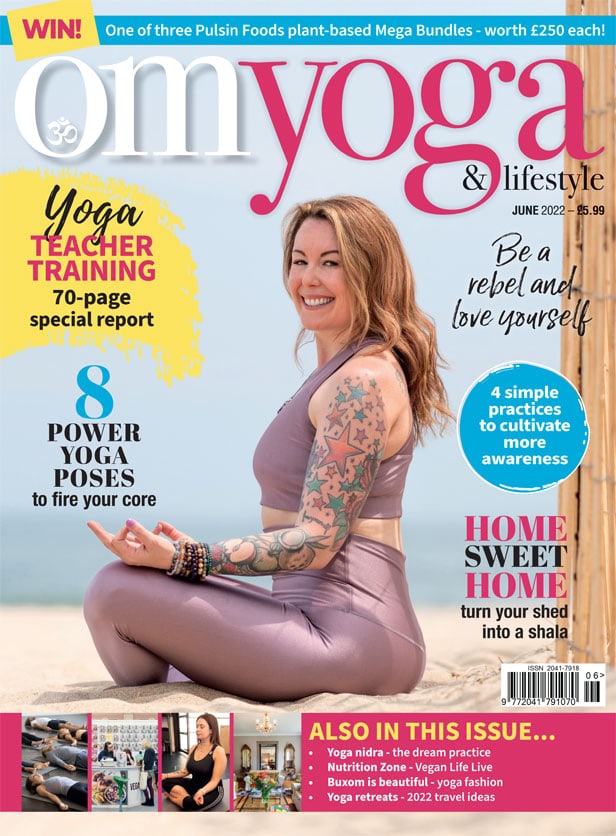 OM Yoga Magazine June 2022 Cover