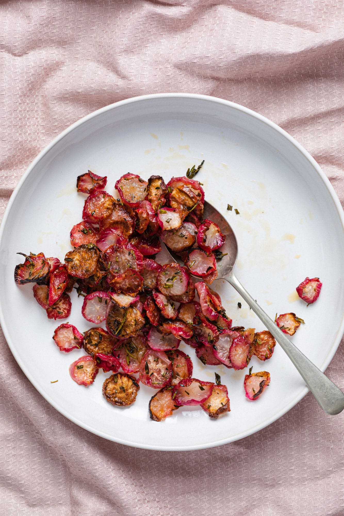 Rosemary Radish Crisps Rosemary Radish Crisps