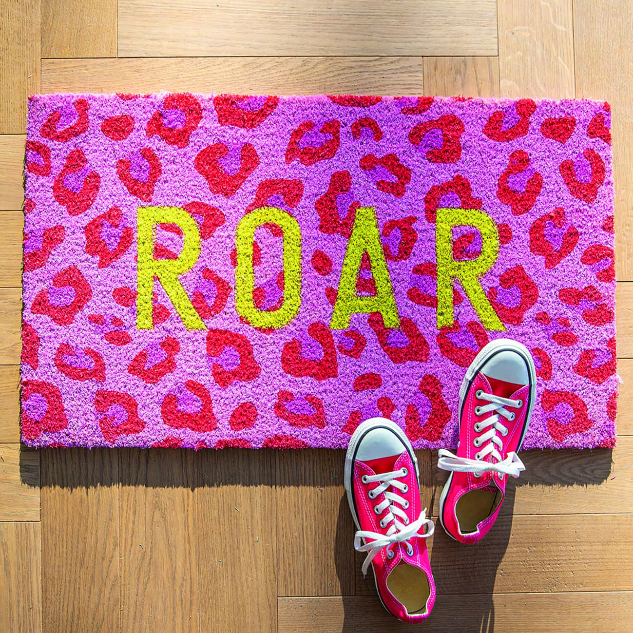 Roar Leopard Print Doormat