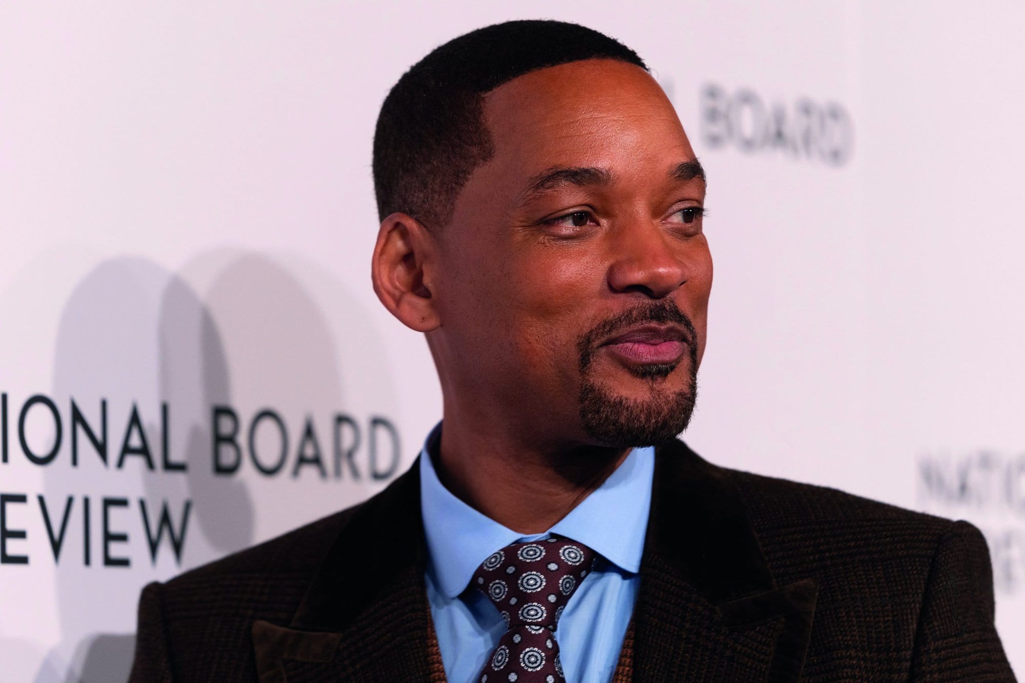 New York, NY - March 15, 2022: Will Smith attends National Board of Review Gala 2022 at Cipriani 42nd street